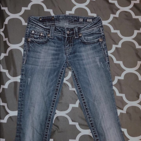 Size 25 Miss Me Skinny Jeans - Picture 5 of 5